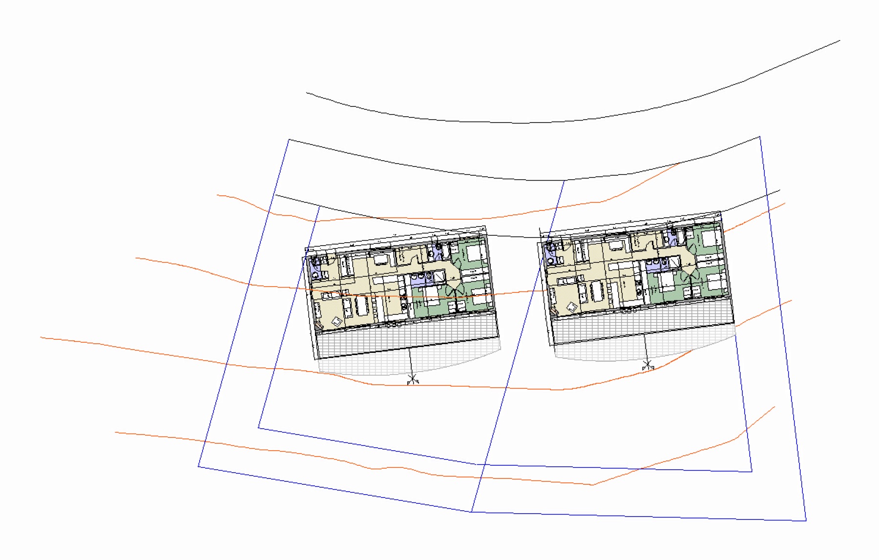 Previously approved site plan for lots 10-2 and 10-3